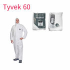 Tuta eliminabile con l'abbigliamento di sicurezza dell'ospedale della fabbrica del vestito protettivo del cappuccio (bianco, 175/XL) fornitore